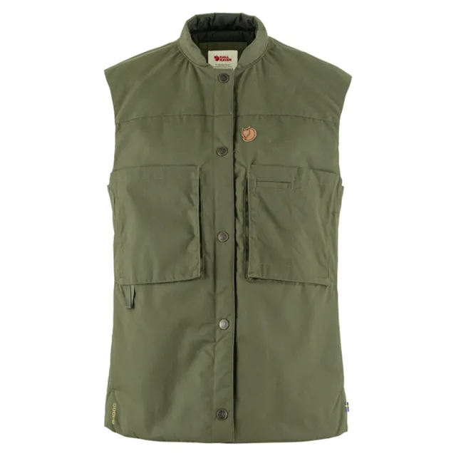 【Fjallraven】Singi Padded Vest 背心 女(FR87175-232蕎麥棕 550黑 625月桂綠)