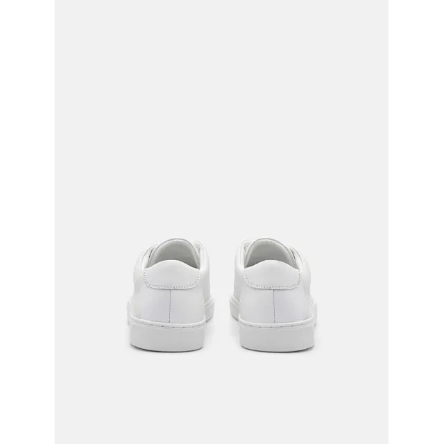 【PEDRO】PEDRO ICON 真皮女運動鞋-白色(小CK高端品牌 熱賣 中性系列)