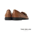【TINO BELLINI 貝里尼】義大利進口三環扣樂福鞋FYLT024C-9(咖啡色)