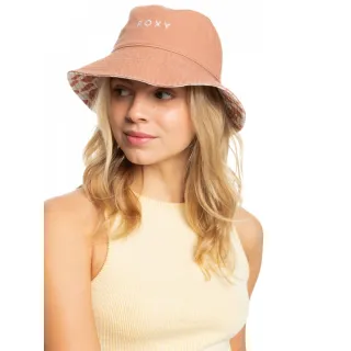 【ROXY】女款 配件 雙面可戴戶外運動帽 漁夫帽 JASMINE PARADISE(白色)