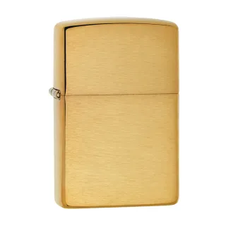 【Zippo】黃銅拉絲防風打火機(美國防風打火機)