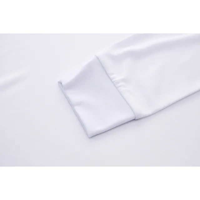 【FILA官方直營】男吸濕排汗長袖POLO衫-白色(1POY-1700-WT)