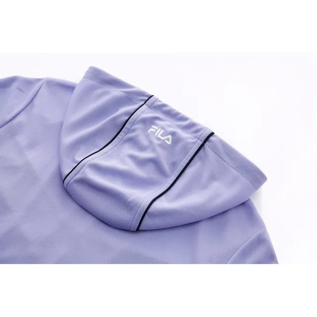 【FILA官方直營】女吸濕排汗針織外套-紫色(5JKY-1727-PL)