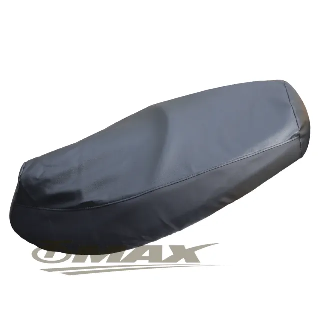 【OMAX】防熱黑色原皮機車坐墊套規格款
