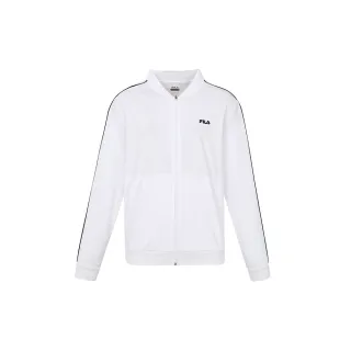 【FILA官方直營】男抗UV風衣外套-白色(1JKY-1003-WT)