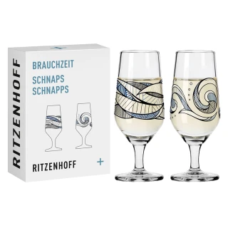 【RITZENHOFF】傳承時光系列/烈酒對杯組-生命之水(德國製造/無鉛水晶玻璃)