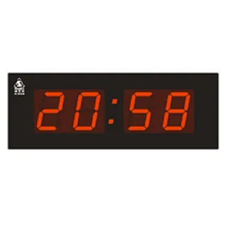 【鋒寶牌】插電式數字電子鐘 FB-5821 B型 橫式 大時間顯示(電子日曆 萬年曆 掛鐘 時鐘)
