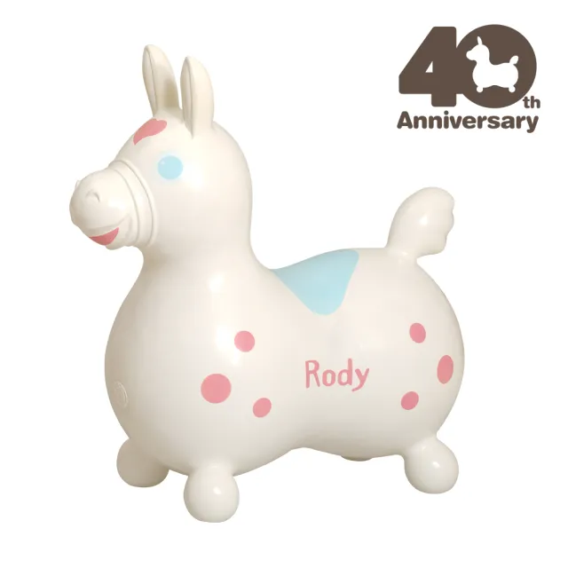 【RODY】跳跳馬-40週年台灣限定色(櫻桃奶油/巧克力布朗尼-附打氣筒)
