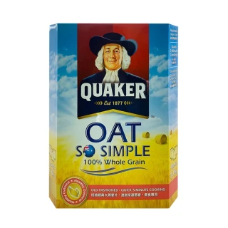 【美式賣場】QUAKER 桂格 經典大燕麥片(3000g/盒)