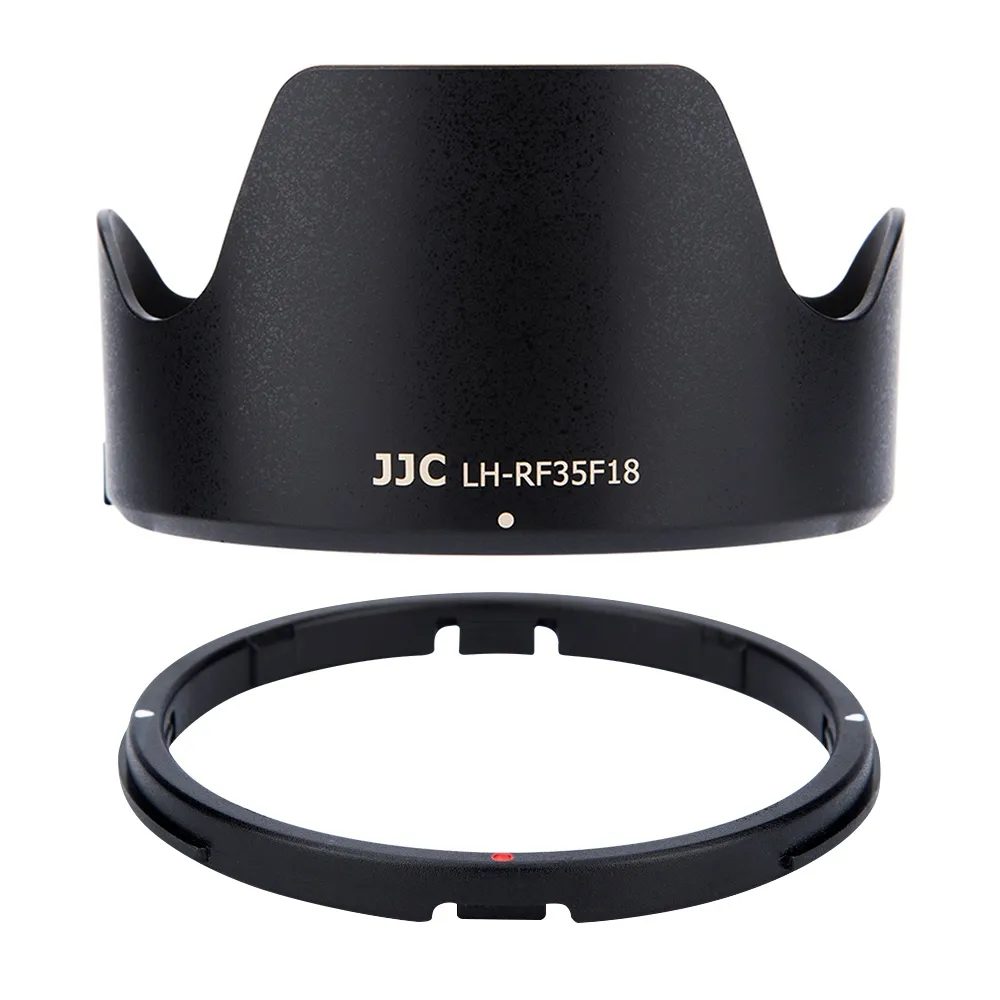 【JJC】副廠Canon佳能原廠EW-52遮光罩的升級LH-RF35F18(適RF 35 mm F1.8 MACRO IS STM)