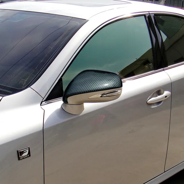 【IDFR】Lexus ES ES350 2009~2012 水轉卡夢 後視鏡蓋 後照鏡外蓋貼(Lexus ES350 車身改裝)