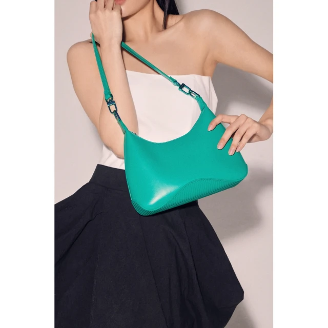 LONGCHAMP LE PLIAGE GREEN系列刺繡長