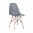 【E-home】4入組 EMS北歐經典造型餐椅 7色可選(網美 戶外)