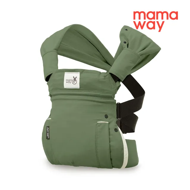 【mamaway 媽媽餵】4D環抱式嬰兒背帶(嬰兒揹巾/背巾)