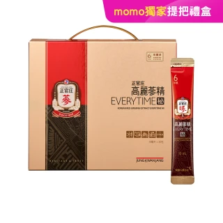 【正官庄】高麗蔘精EVERYTIME 秘 10mlx30入/盒(提把式禮盒 保健禮盒)