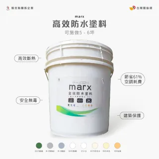【台灣雞絲頭】全效防水塗料(高效斷熱｜安全無毒｜抗UV｜建築保護｜節能環保｜應用廣泛)