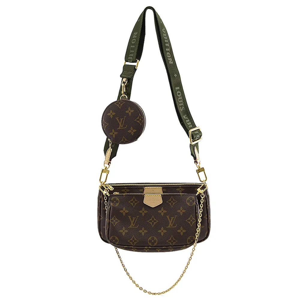 【Louis Vuitton 路易威登】LV M44813 Multi Pochette Accessoires三用零錢/肩背/斜背包(現貨)