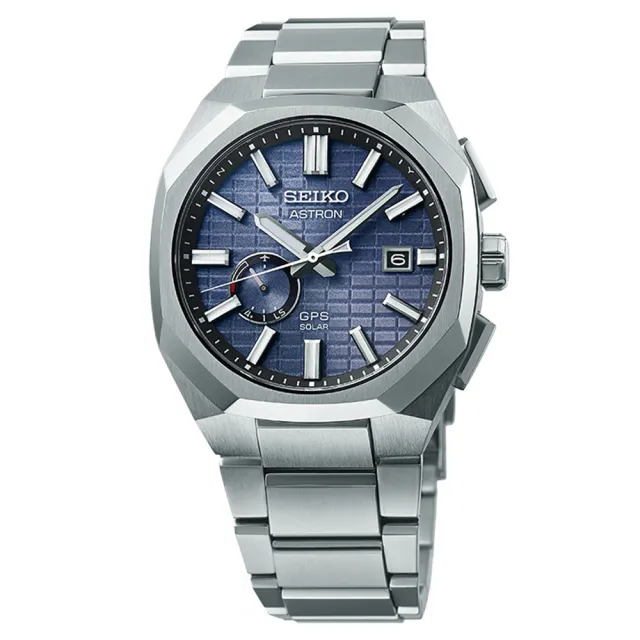 【SEIKO 精工】ASTRON 限量 GPS 鈦金屬 多邊形太陽能腕錶 禮物推薦 送禮首選(SSJ013J1/3X62-0AA0B)