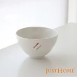 【Just Home】日本製手捏月燒4.5吋陶瓷碗(日本製 碗 飯碗)