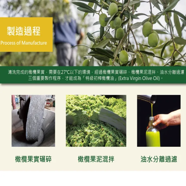 【Olitalia奧利塔】特級初榨橄欖油(750ml/瓶)