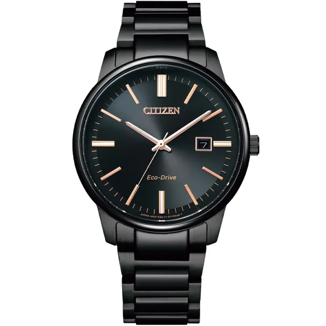 【CITIZEN 星辰】GENTS 經典紳士錶-39mm黑(BM7527-89E)