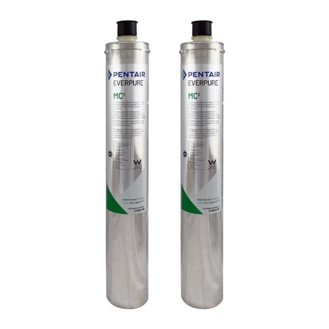 【Pentair】EVERPURE 美國原裝進口濾心 MC2(2入裝 平輸品)