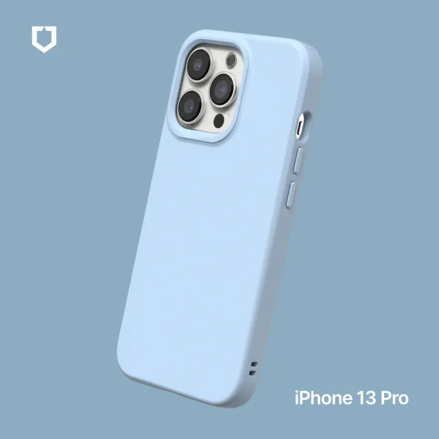 【RHINOSHIELD 犀牛盾】iPhone 13 Pro 6.1吋 SolidSuit 經典防摔背蓋手機保護殼(獨家耐衝擊材料)