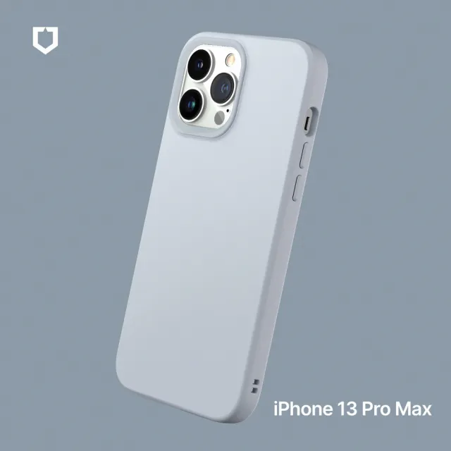 【RHINOSHIELD 犀牛盾】iPhone 13 Pro Max 6.7吋 SolidSuit 經典防摔背蓋手機保護殼(獨家耐衝擊材料)