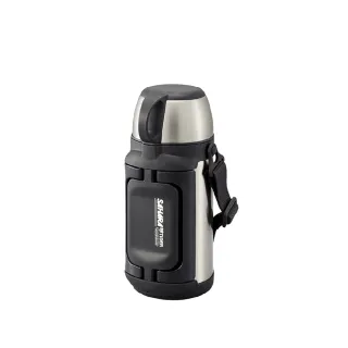 【TIGER虎牌】大容量廣口雙層不鏽鋼保溫瓶1200ml(MHK戶外登山運動水壺/手提保溫杯)