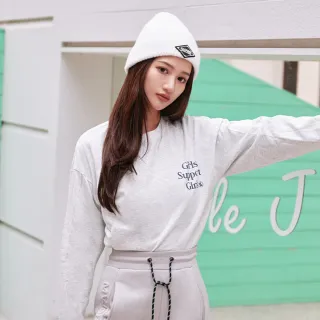 【MAJOR MADE】簡約英文圓繞形長TEE(#長袖上衣#T-shirt#簡約)