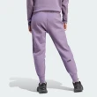 【adidas 愛迪達】W Z.N.E. PT 女 長褲 錐型褲 亞洲版 運動 訓練 休閒 高腰 彈性 舒適 紫(IN5139)