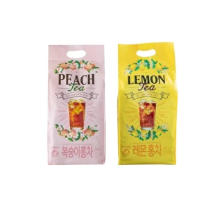 【NO BRAND】水蜜桃紅茶 檸檬紅茶(120條/袋)