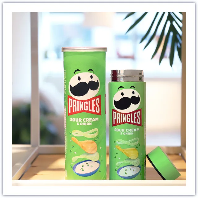 即期品【Pringles 品客】品客隨行保溫杯組(洋蔥-效期2024.04.03)