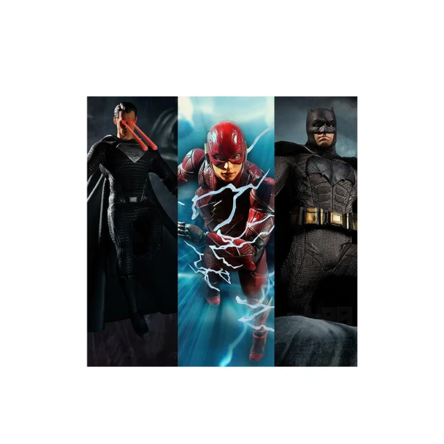 MEZCO One:12 查克史奈德之正義聯盟 超人 蝙蝠俠