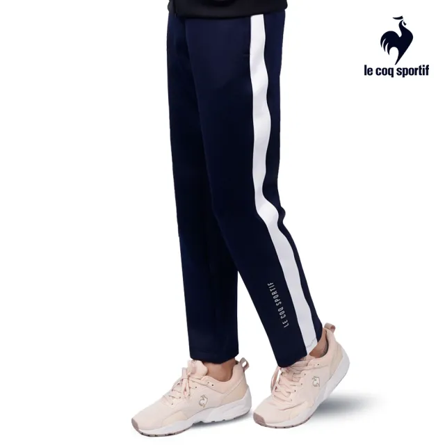 【LE COQ SPORTIF 公雞】運動生活針織運動長褲 男女款-2色-LOS81875_LOS82875