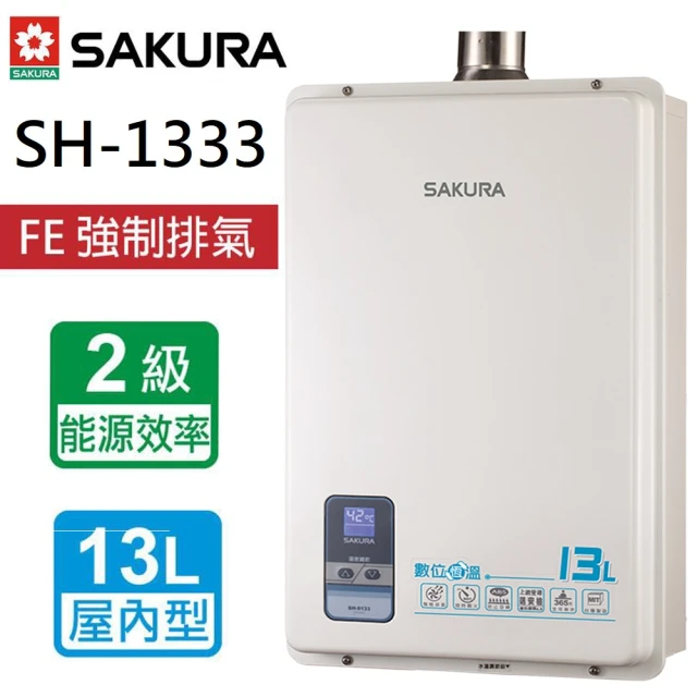 SAKURA 櫻花 屋外傳統熱水器 12L(GH1235 L