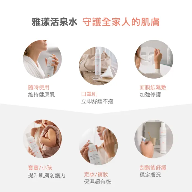 【Avene 雅漾官方直營】舒護活泉水150ml