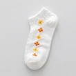 【紅色神奇星球】FS3556E 白襪 花朵 花花 小花 韓版少女襪 可愛 襪子 女 短