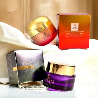 【岳揚大推】抗老神霜奇蹟再現組(藍銅NMN抗老霜+A醇全能眼霜)