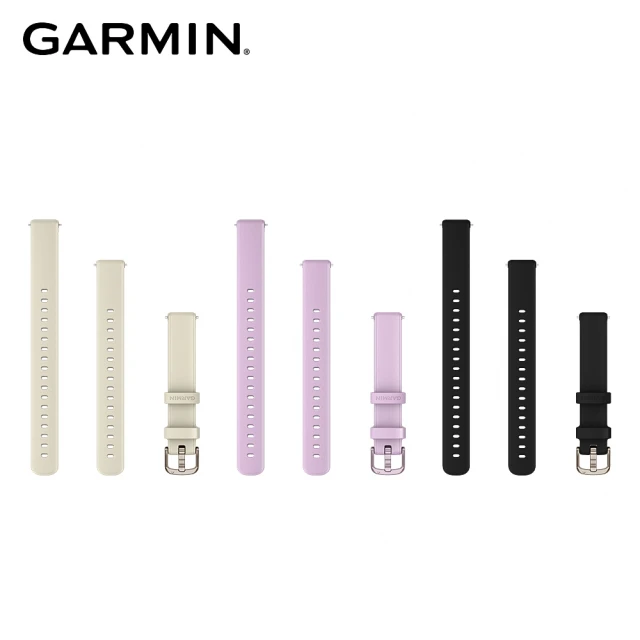 【GARMIN】Quick Release Lily 2 矽膠錶帶