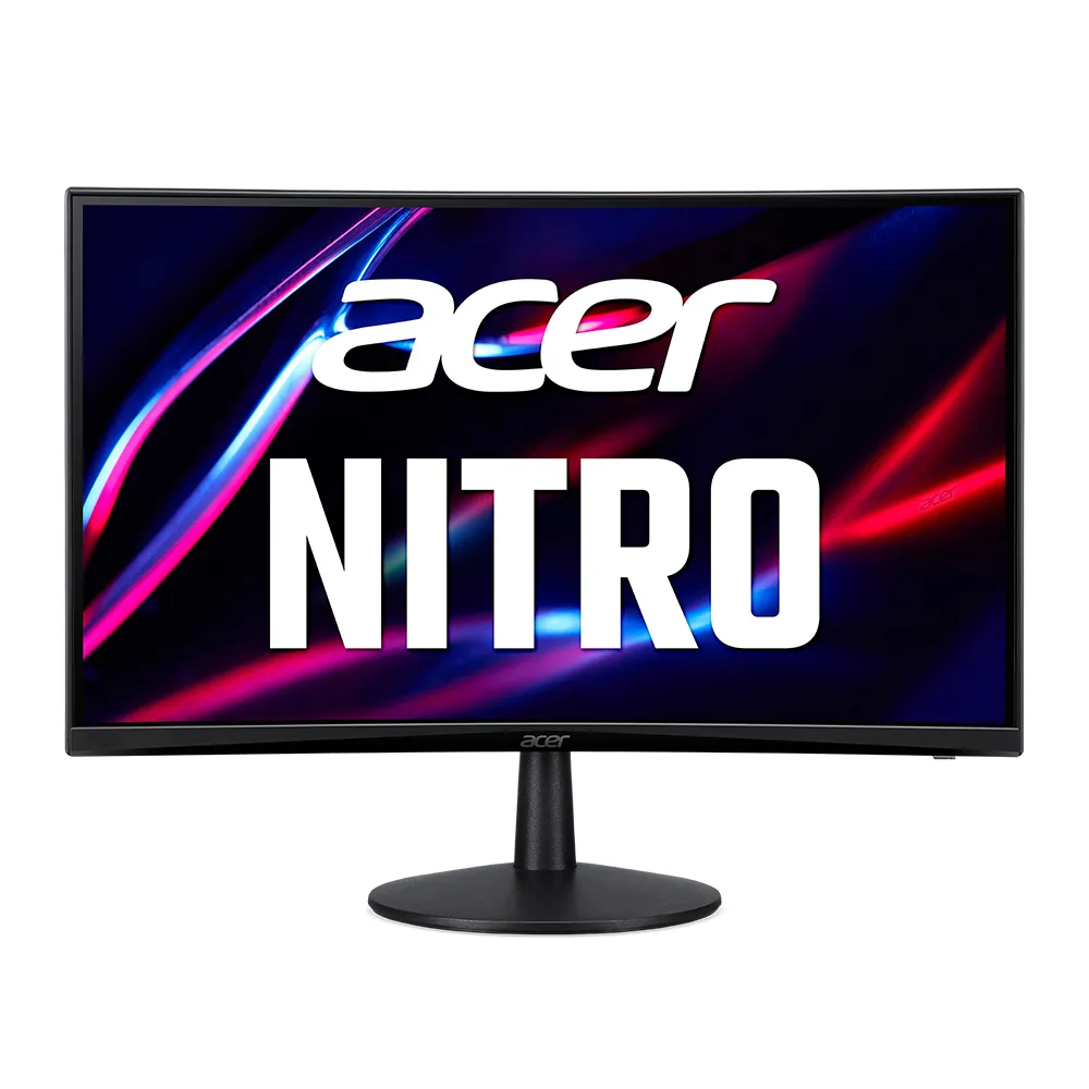 【Acer 宏碁】ED240Q H  抗閃系列 24型 VA 100Hz 曲面螢幕 (1500R/FreeSync/1ms)