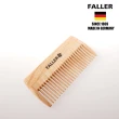 【FALLER 芙樂】德國製掌上細木齒梳 防靜電細軟髮適用 FSC優質木材(扁梳/梳頭造型美容/520愛你)