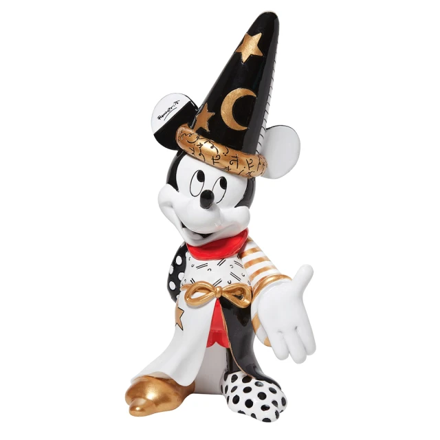 Enesco 精品家飾 Disney 迪士尼 Romero Britto 復刻魔法師米奇居家擺飾(Jim Shore愛木小灣)