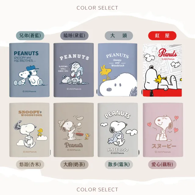 【SNOOPY 史努比】復刻款 47W GaN氮化鎵 兩孔1C1A 快充充電器