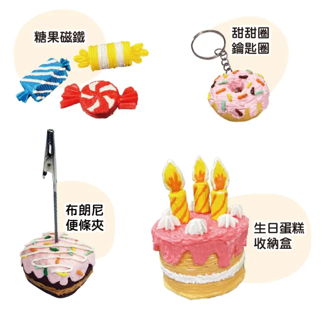 【T&U 泰允創意】3D列印筆材料包–冰淇淋吊飾Ice Cream(DIY 手作 兒童玩具 3D 顏料隨機)