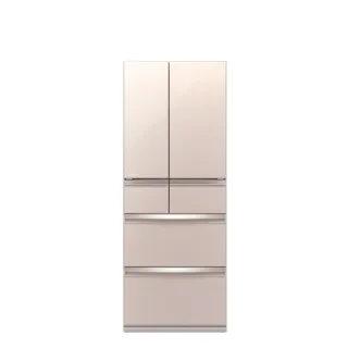 【MITSUBISHI 三菱電機】472L日製玻璃鏡面變頻六門冰箱(MR-WX47LF-F-C  水晶杏)