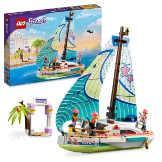 【LEGO 樂高】Friends 41716 斯蒂芬妮的帆船冒險(家家酒 戶外遊戲)