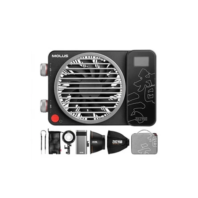 ZHIYUN 智雲 S級福利品 100W COB MOLUS X100 PRO 專業版 套裝+迷你柔光罩(公司貨)