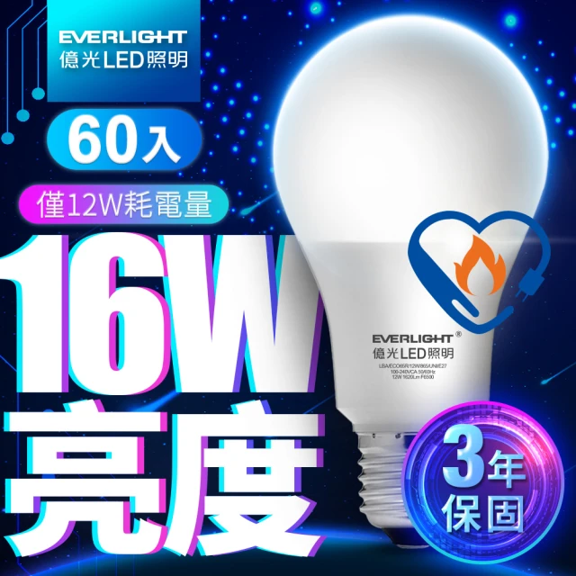 旭光 LED E27 20W 全電壓 球泡 白光 黃光-2入