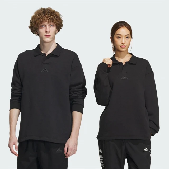 adidas 愛迪達 上衣 男款 女款 長袖上衣 運動 亞規 ST FL LS POLO 黑 IT3972(S2290)